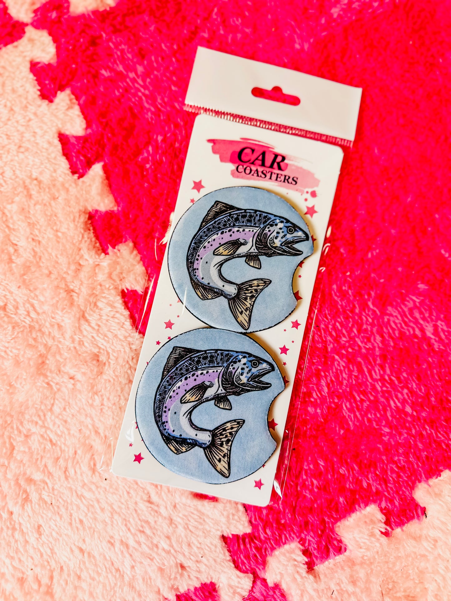 Car Coasters- Fishing