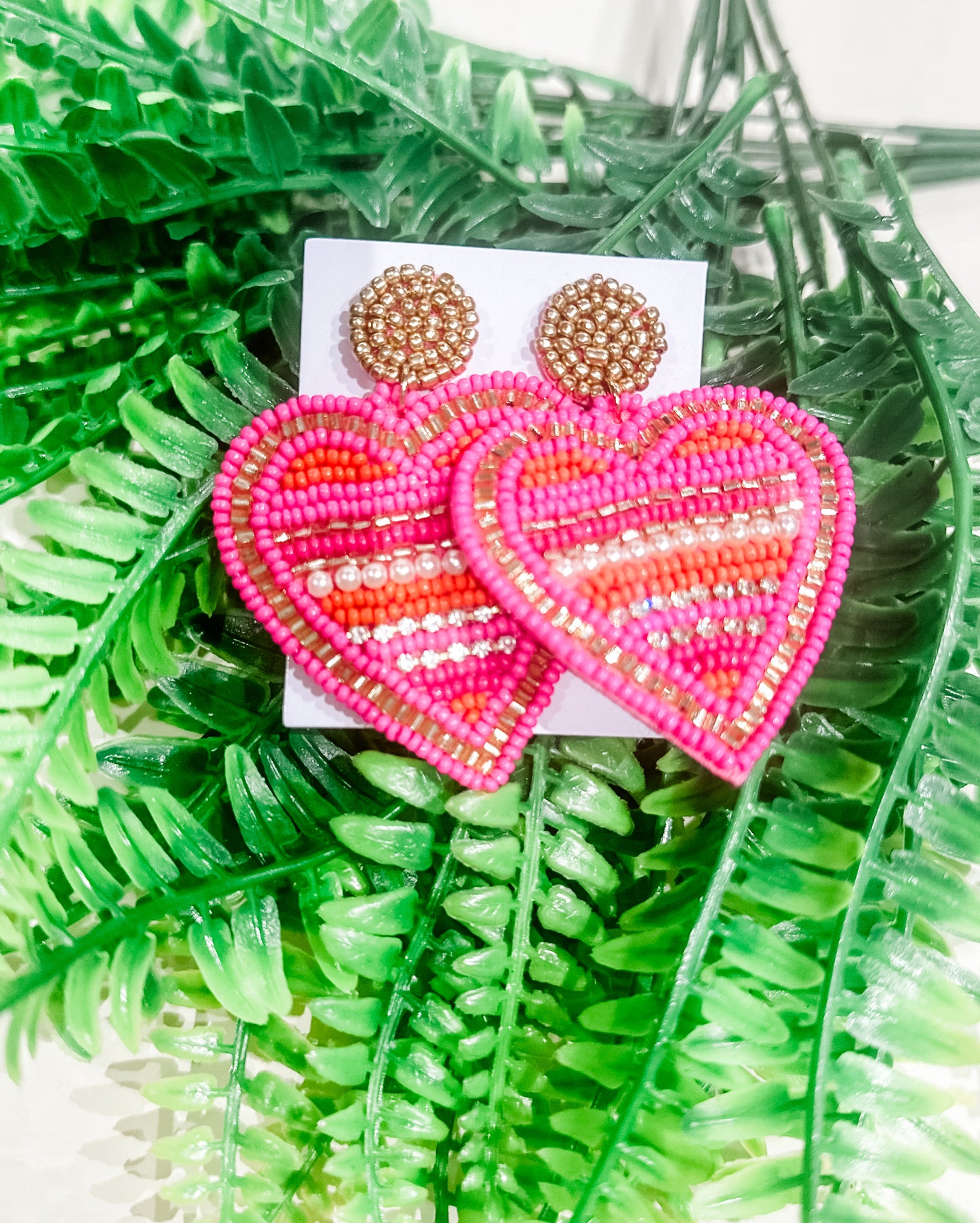 Pink/Orange Hearts
