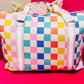 Groovy Checkered Tote
