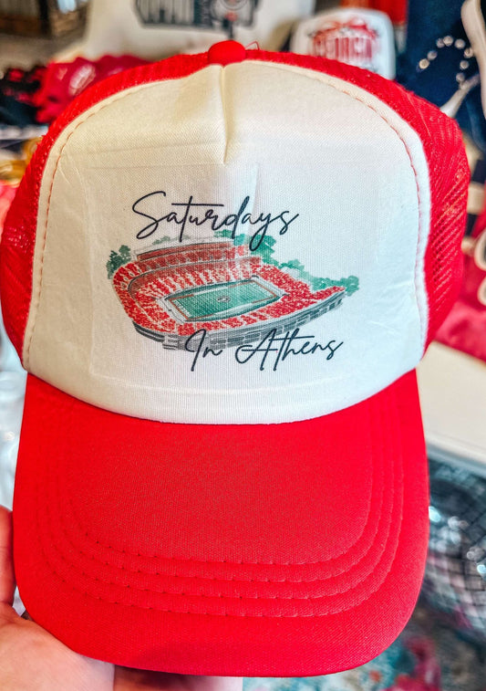 Saturday in Athens Trucker