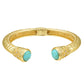 Stone End Gold Dupe- Turquoise