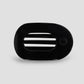TELETIES Flat Round Clip- Black (small)