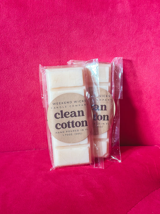 Clean Cotton Wax Melt Bar