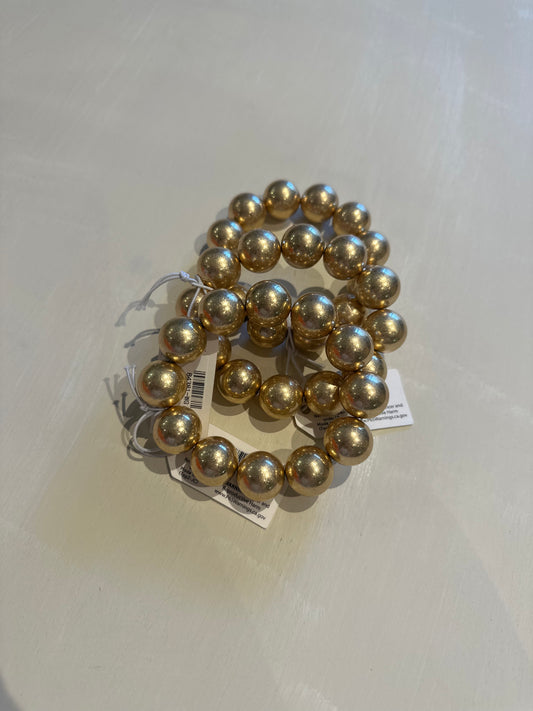 Juliet Gold Bead Bracelet