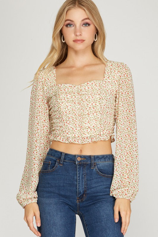 Floral Goddess Top